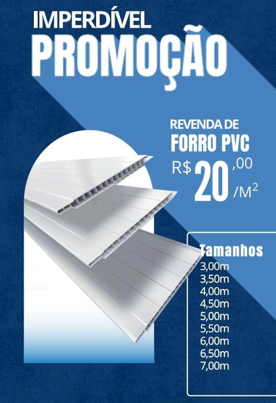 REVENDA DE FORRO PVC